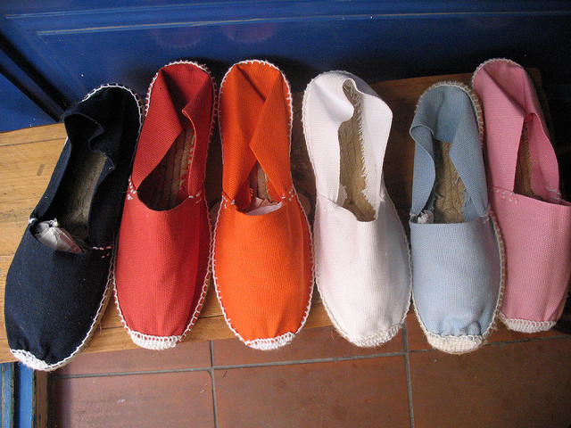 espadrillas colorate