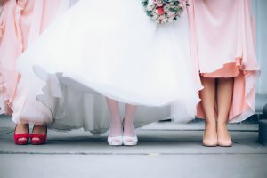 scarpe di sposa e damigelle