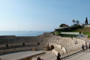 anfiteatro romano di fronte al mare