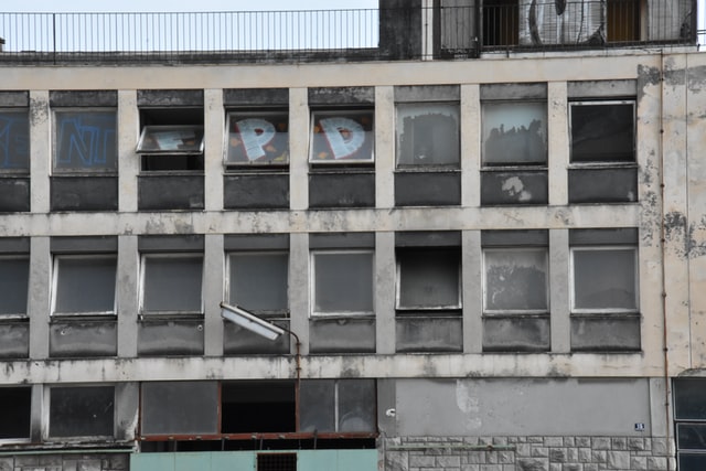 edificio in rovina