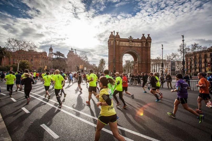 Correre la maratona di Barcellona 2022