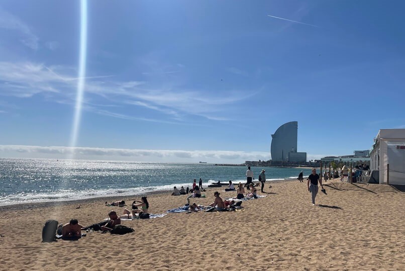 Barcellona in 2 giorni Spiaggia della Barceloneta